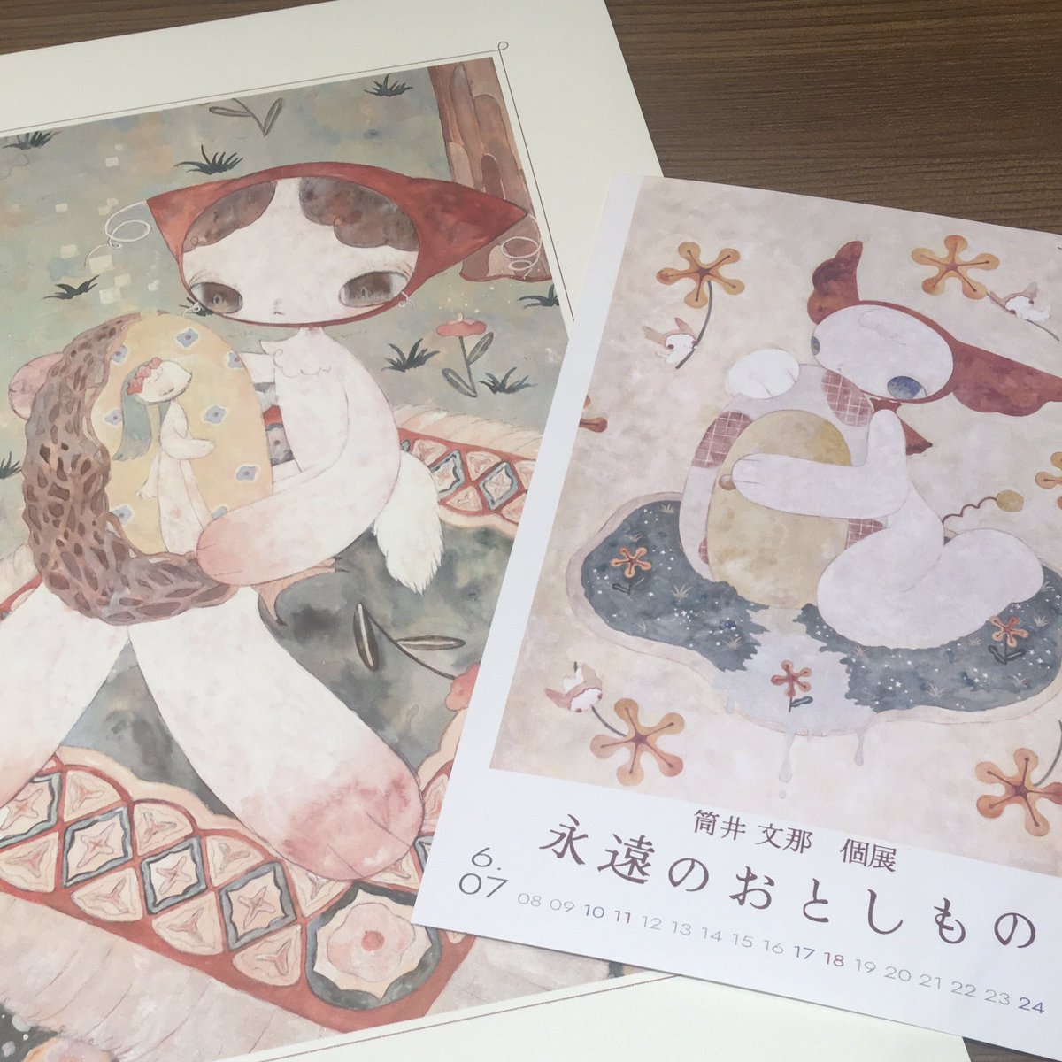 maborosipanda's tweet photo. 筒井文那さん個展にいった●⚫︎泣き腫らした後に、記憶の底を覗きこむような感覚
#albase https://t.co/9ipDHBkHiN