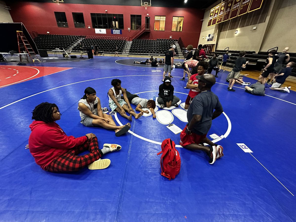 It was an amazing time at camp. I got to meet an amazing coach(Tom Ryan) once again and learned a lot of things not only for wrestling but for life as well. This goes for the many other coaches I have met @wrestlingbucks @Lifeuwrestling @SeWrestle #JagNation @DonaldDBBeachm