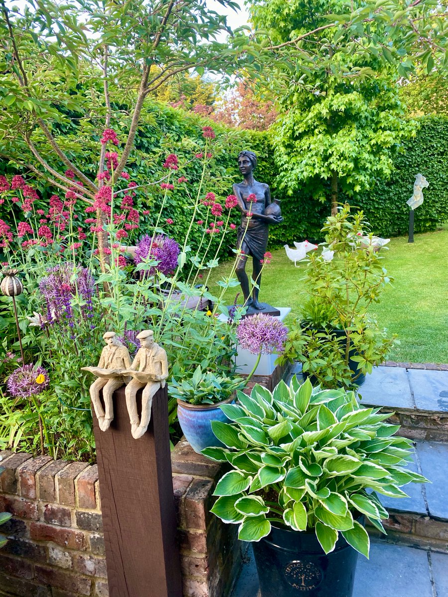 One day to go before Grayswood Open Gardens on Sunday 11th June. We are almost ready just a few final touches to be made to AppArt's Sculpture Garden. We look forward to seeing you.