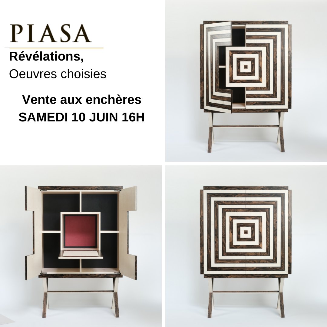 BW12 writing cabinet, 2022
Happening now, our exhibition with Révélations at the Grand Palais Éphémère is on through Sunday! The auction is taking place this Saturday, June 10th.
@piasa_auction
@salonrevelations
@viaducdesartsofficiel
