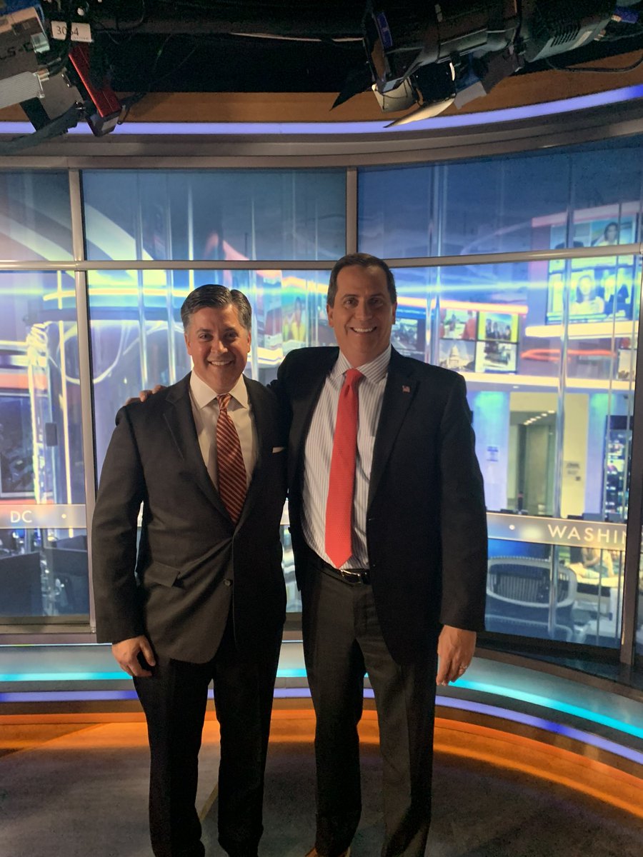 A long day of interviews to discuss the Trump indictment, capped off with a midnight appearance on @foxnewsnight with my buddy @JonforFairfax!