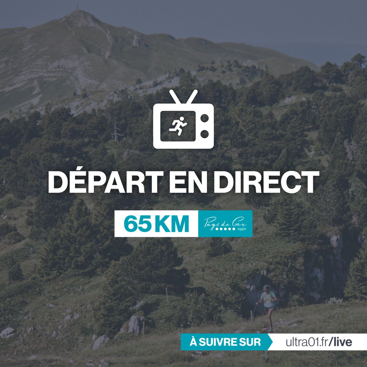 ultra01trail's tweet photo. 🔵 65KM by @PaysdeGexagglo | #DIRECT 🔥

Suivez le départ en live 👉 https://t.co/peEXNSlgnW

#TigerBalm #ULTRA01 @G_Millon1982 https://t.co/Bakyo4q6Di