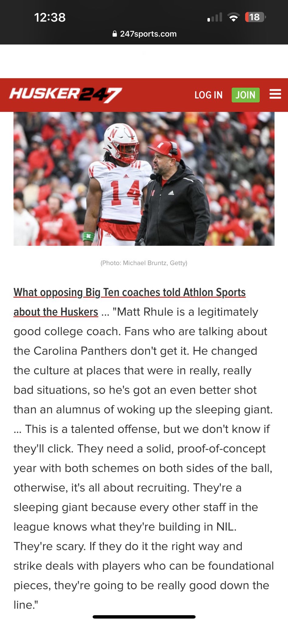 Husker Wave on Twitter "stats_mega Good thing NFL doesn’t mean crap