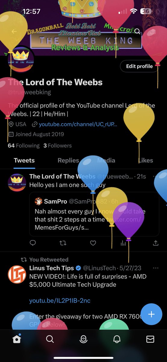 The Lord of The Weebs (@trueweebking) / Posts / X