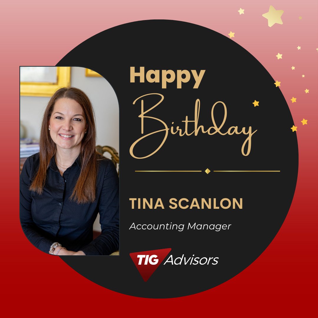 Happy Birthday Tina!

Tina is our Accounting Manager and works from Kansas City. We so much enjoy having Tina on our team. #TeamTIG. We hope that you get treated extra special today. 

#CelebratingYou  #TIGCares