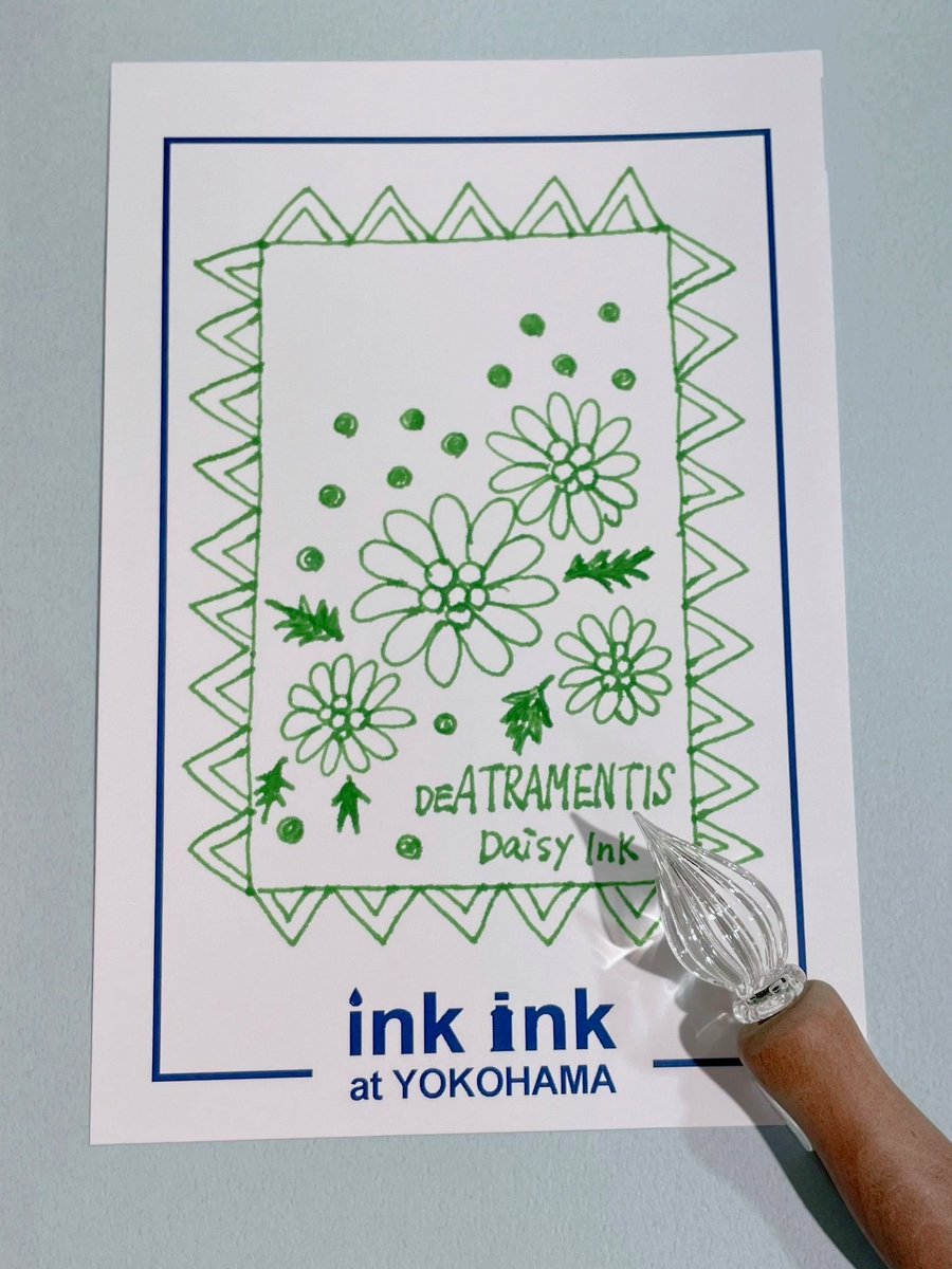 Itoya_Yokohama's tweet photo. #私の推しカラー

DE ATRAMENTIS(デ・アトラメンティス)の香り付きインク🌼

#inkink #6月12日まで
#伊東屋
#伊東屋横浜店
#インク沼横浜に現る
#ドクターヤンセン
#万年筆
#インク https://t.co/Sah6pK5HJL