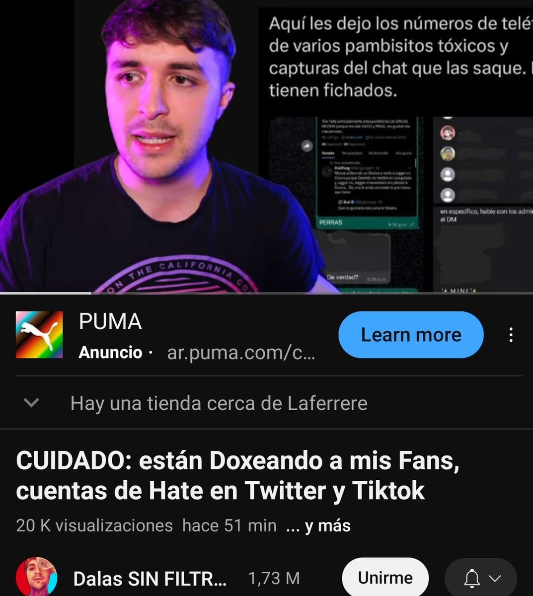 LaulovesTomi's tweet photo. Sinceramente nunca pensé que, no solo que me llegaran a doxxear el numero de teléfono, también de estar envuelta en una polémica y más que @DalasReview hablara de esto xd
Igual y me hace feliz que Dalas defienda así a su comunidad 
Enserio, lo amo mucho 🥹🫶🏻 https://t.co/EwA5CbhuQd