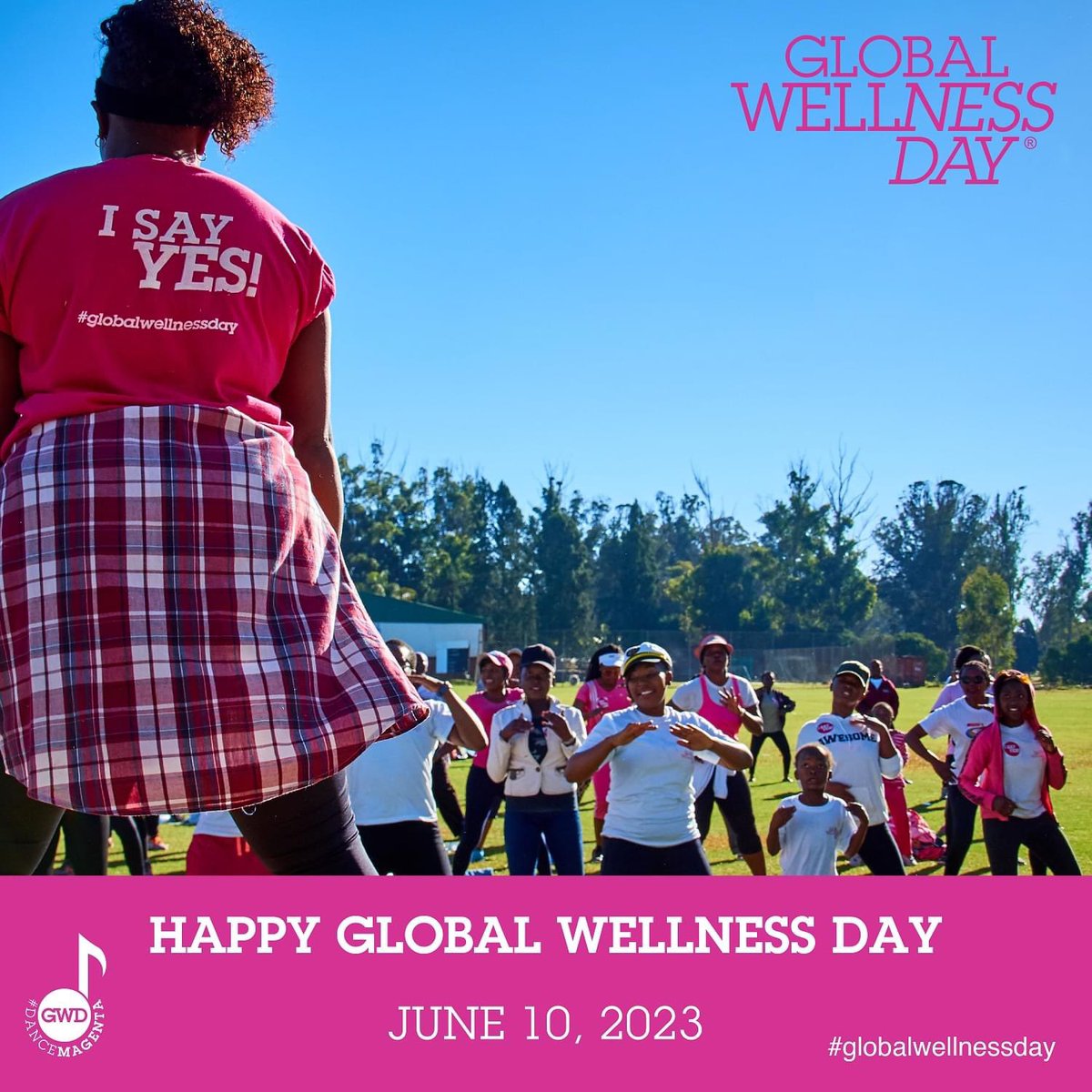 Happy Global Wellness Day!!!! Remember 'One day can change your whole life!'

#globalwellnessday #dancemagenta #gwd2023 #wellness #happyglobalwellnessday #CIDESCOInternational