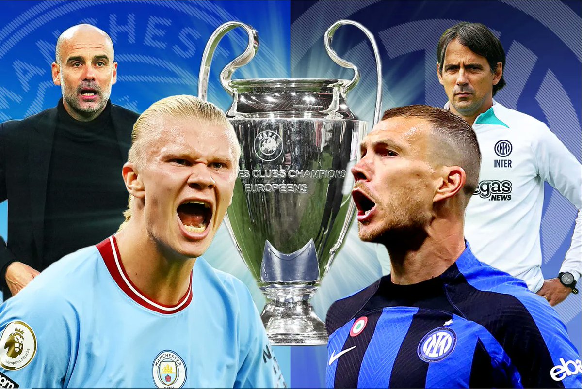 Tonight it's the UEFA Champions League Final betweem Manchester City & Inter Milan. 

What's your score prediction?

TV Schedule: https://t.co/nhehS76x6r https://t.co/myS32m0F60