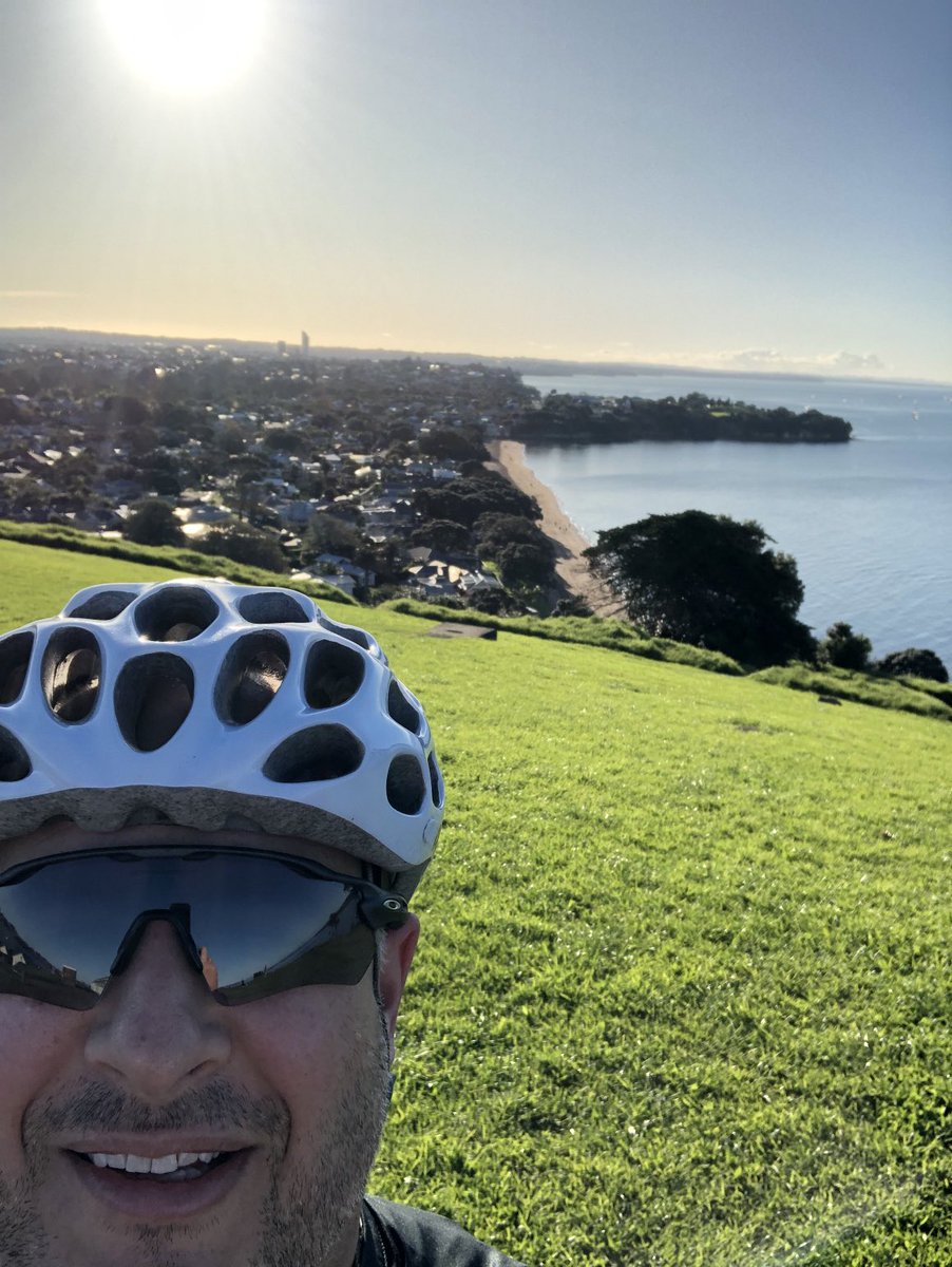 Thanks Auckland for allowing me to fill up my cup one pedal stroke at a time… epic winter day!