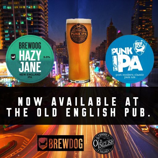 OldEnglishBKK's tweet photo. ⭐Joining the team…We are happy to have these delicious beverages on tap.
Come try a pint with us here at The Old English.
#craftbeer #newtaps #taplist #IPA https://t.co/mVXfvF453T