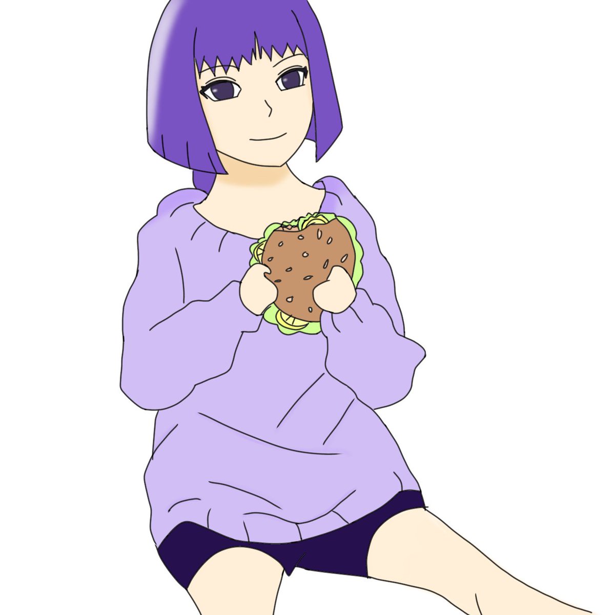 Valeriasekai134's tweet photo. #sumireweek2023
Día 4: sumire moderna.
Comiendo hamburguesa 🍔
La neta no entendí el tema xD https://t.co/QrvDifAh2Q
