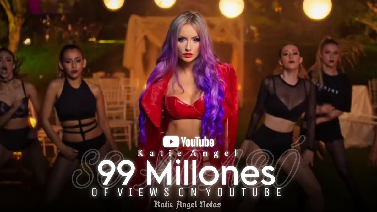 KatieAngelNotas's tweet photo. #KatieAngelNotas
👰♀️"Se Acabó" de @IamKatieAngel celebra su 3er aniversario💋 de estreno 🗡️ actualmente cuenta con más de 99 Millones🔥 de views en YouTube.
#SeAcabó #KatieAngel #Preciosuras #AngelsArmy #OsoWorld https://t.co/Ym8SLNqfkL