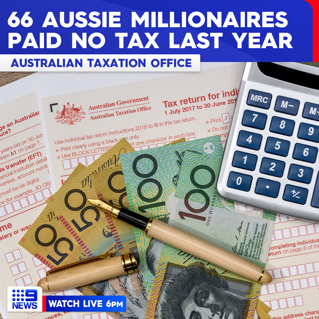 The ATO has revealed that dozens of wealthy Aussies dodged paying tax last year.

Highly skilled accountants saved their clients over $400 million in tax.

READ MORE: nine.social/ebx

#9News
