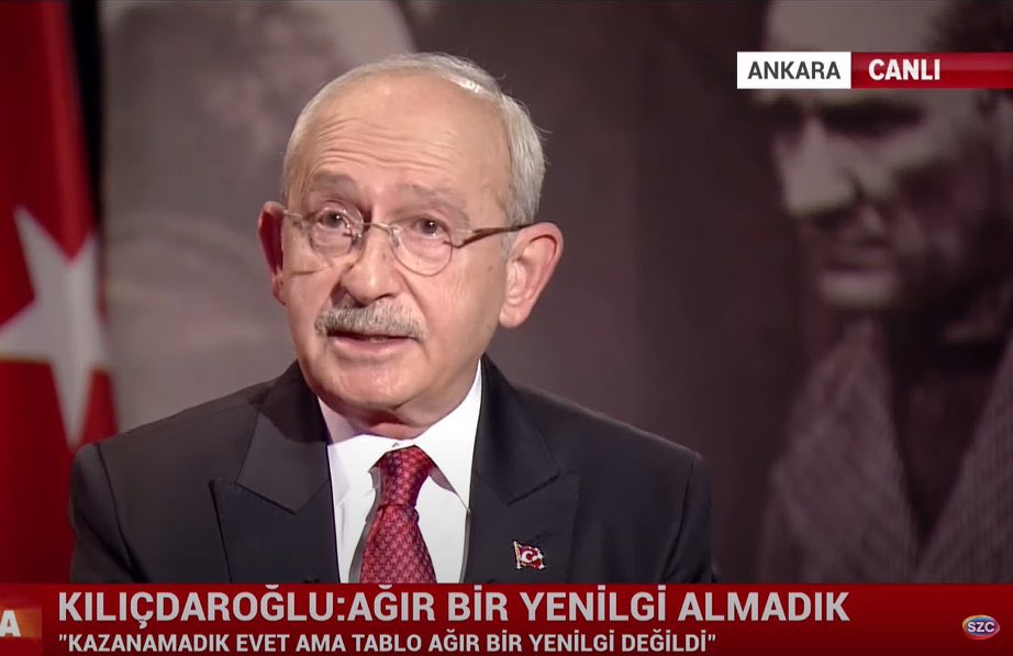 Kemal Kılıçdaroğlu:
Deprem bölgesine ilk giden benim ama sonuçta halk orayı tercih etti. ‘Vay sen niye buraya oy verdin’ deme hakkım yok. Kendimizi sorgulamalıyız.

O zaman derhal #istifaetkılıcdaroğlu !!

Bundan daha iyi sorgulama olamaz.
