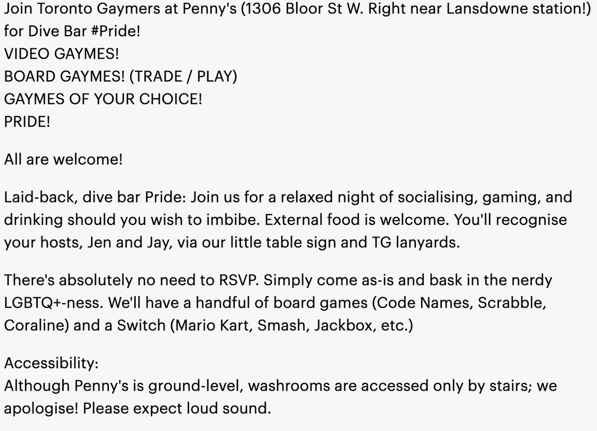TorontoGaymers's tweet photo. https://t.co/uVszi8fslo https://t.co/VyUWBQsJBa