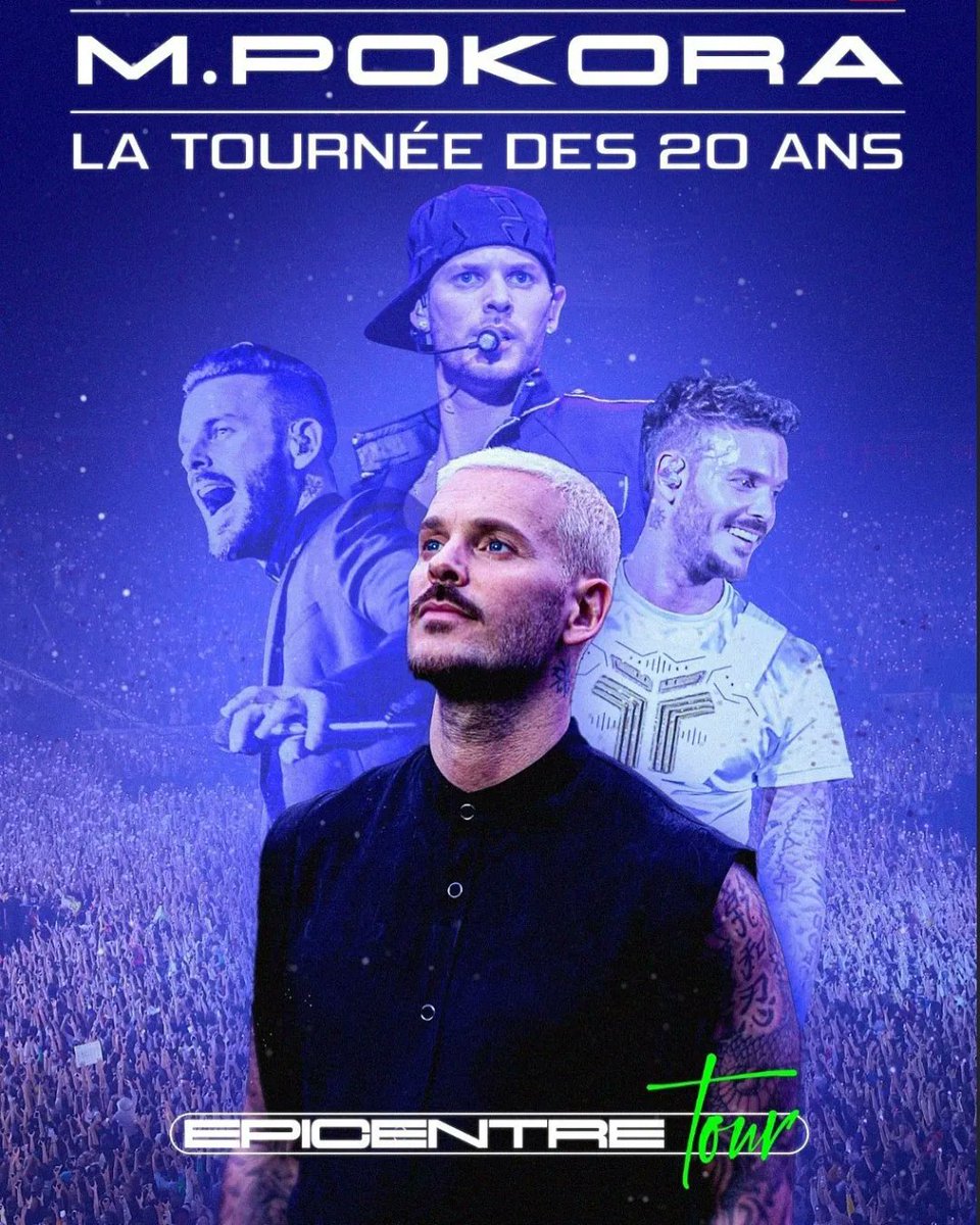 MPokoraItalia's tweet photo. 📣 C'est le JOUR !!!
#EpicentreTour pour @MPokora !!!
Bonne chance a tous vous de le équipe 'Casser tout' !!!
. 
📣 This is the DAY!!!
#EpicentreTour for @MPokora !!!
 Good luck and'Blow the roof of the place' to the team!!!
#merdemerdemerde https://t.co/S2GvX7XoBw