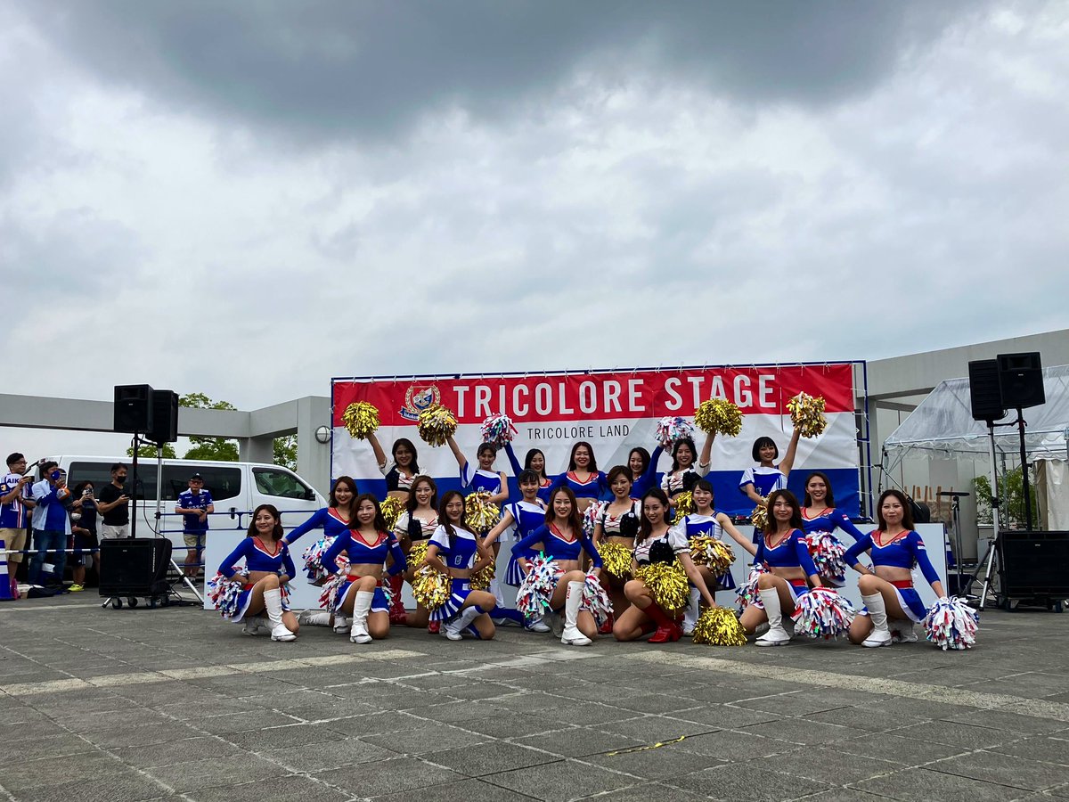 横浜ビー・コルセアーズ on Twitter "BROSE、コルスが応援に駆けつけた横浜F・マリノス ホームゲーム『I☆YOKOHAMA