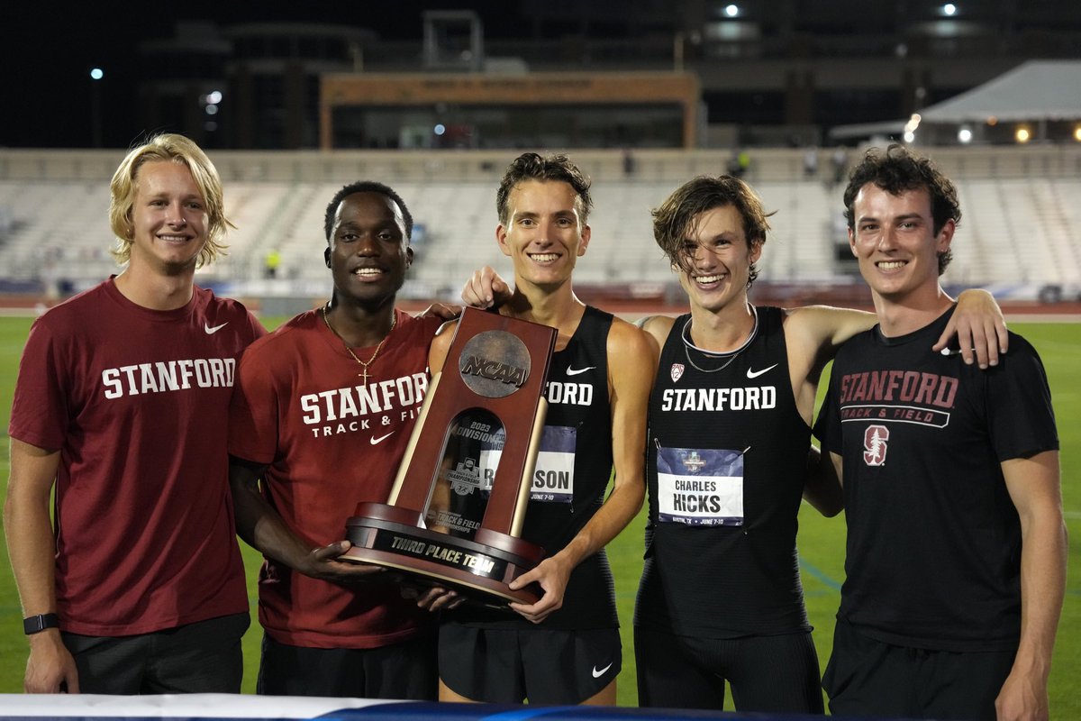 StanfordXCTF's tweet photo. Five guys. Third place.

#GoStanford https://t.co/5PneVp3lK3
