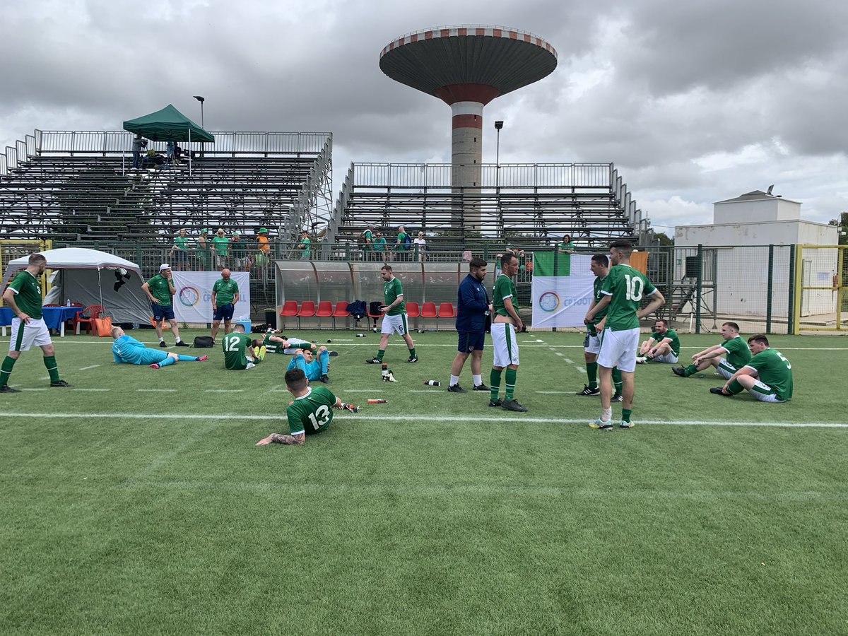 ffa_fai's tweet photo. MATCH-DAY 5 👊 

Ireland CP Team line out for their final match of the tournament with the 3rd / 4th place play of today ☘️

🇪🇸 v 🇮🇪
⏰ KO 14:00
🏟 Centro di Formazione Federale Italy
💻 WATCH LIVE 👉 https://t.co/RNHPAGJHSv…

#IRECP | #SPAIRE | @IrelandFootball https://t.co/beQd6yi9v3