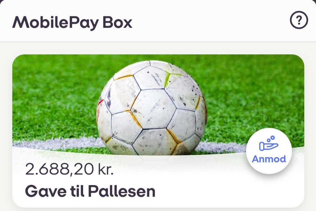 Dj_Flexitrax's tweet photo. Godmorgen lige en opdatering på indsamlingen til Pallesen vi er oppe på 2688,20 det er virkeligt fantastisk at se så mange støtte op om det her er det er bare helt vildt ❤️🤍
#SuperAaB #verdensbedstefans

I kan stadig støtte på MobilePay boks 9750PY ❤️🤍 https://t.co/Gv1XNn5vWa