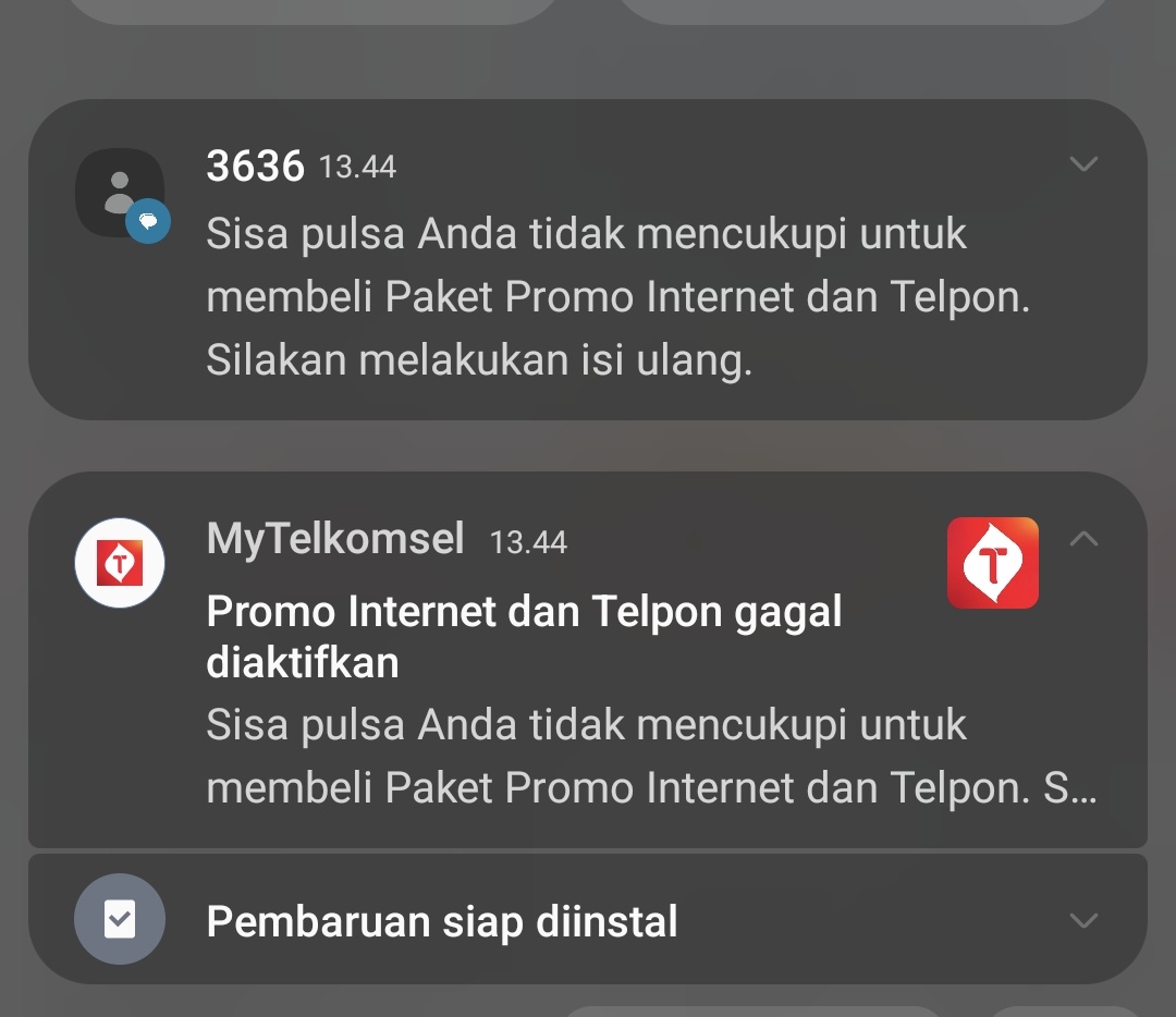 monker777's tweet photo. @Telkomsel maksudnya apa ini? Pulsa saya 40rb tapi kok ngak bisa beli paket 38rb? https://t.co/baoVOkbuRO