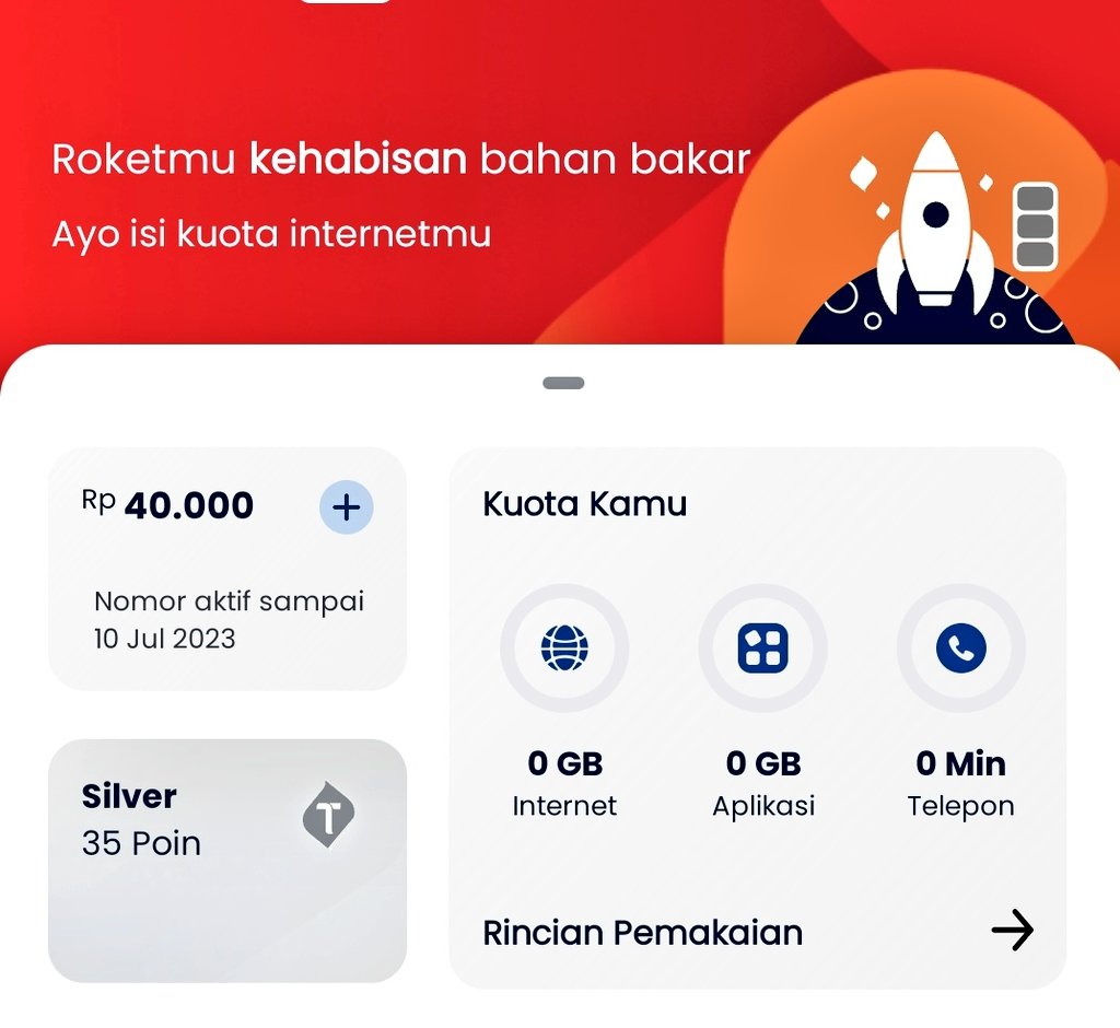 monker777's tweet photo. @Telkomsel maksudnya apa ini? Pulsa saya 40rb tapi kok ngak bisa beli paket 38rb? https://t.co/baoVOkbuRO