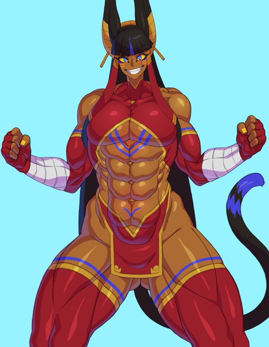 久しぶりにアヌビス君ちゃんチャイナ風落書き 