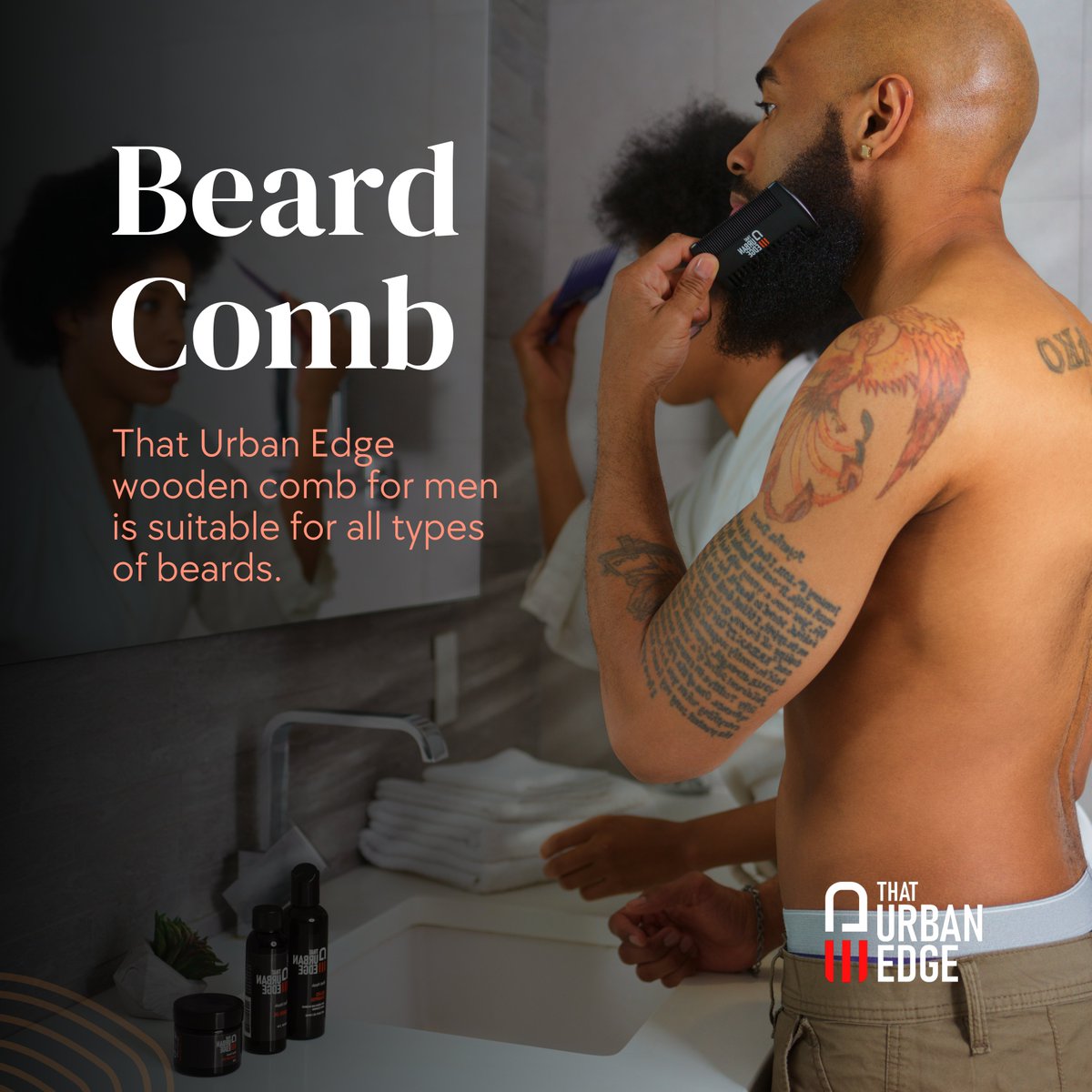 Thaturban_Edge's tweet photo. Experience the perfect grooming tool for your majestic mane. That Urban Edge beard comb is here to keep your beard in top shape.
Follow π @Thaturban_Edge
Order Now π https://t.co/VoYuCVmYMw
#beardedmen #grooming #BlackOwnedBusinesses #beard #BeardGang #beardlifestyle https://t.co/owkIC32SPv