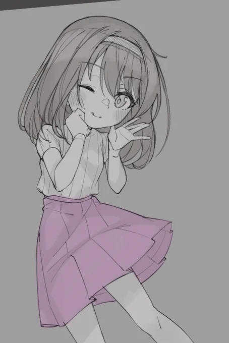 ろり遙子ちゃ描くのですわ