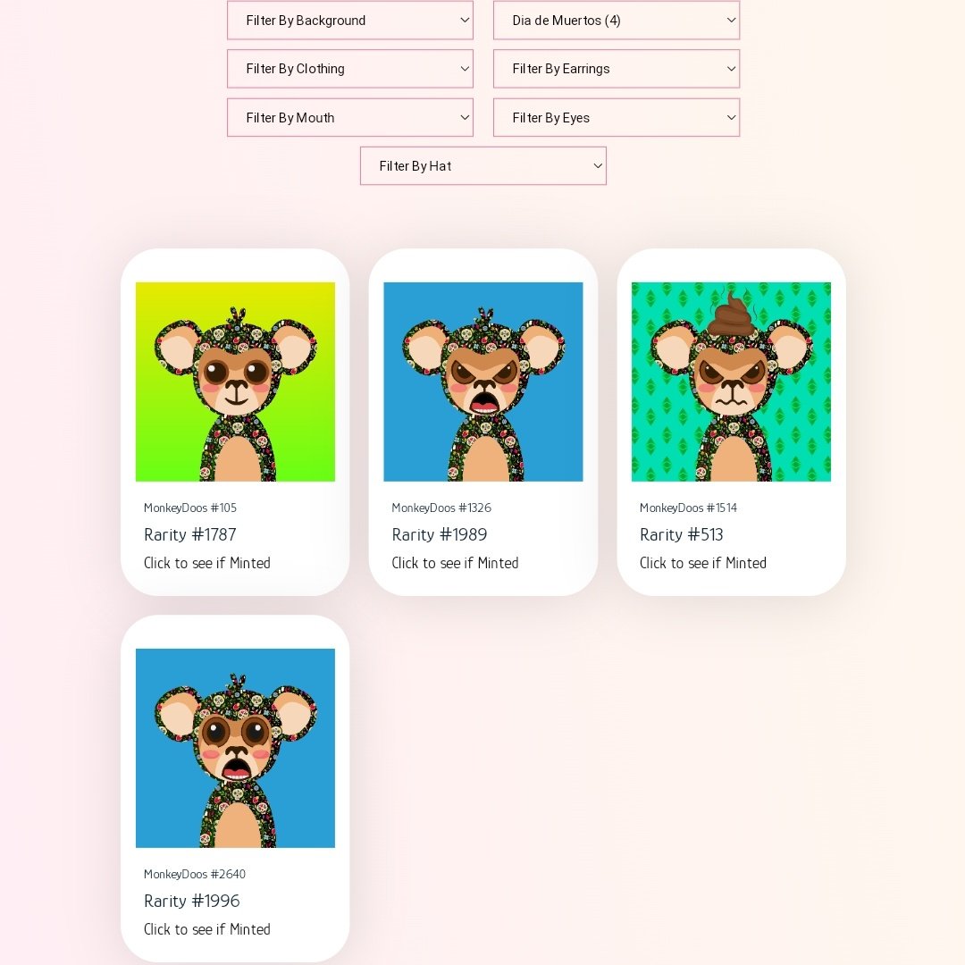 MonkeyDoo | 50% minted out🙈 tweet media