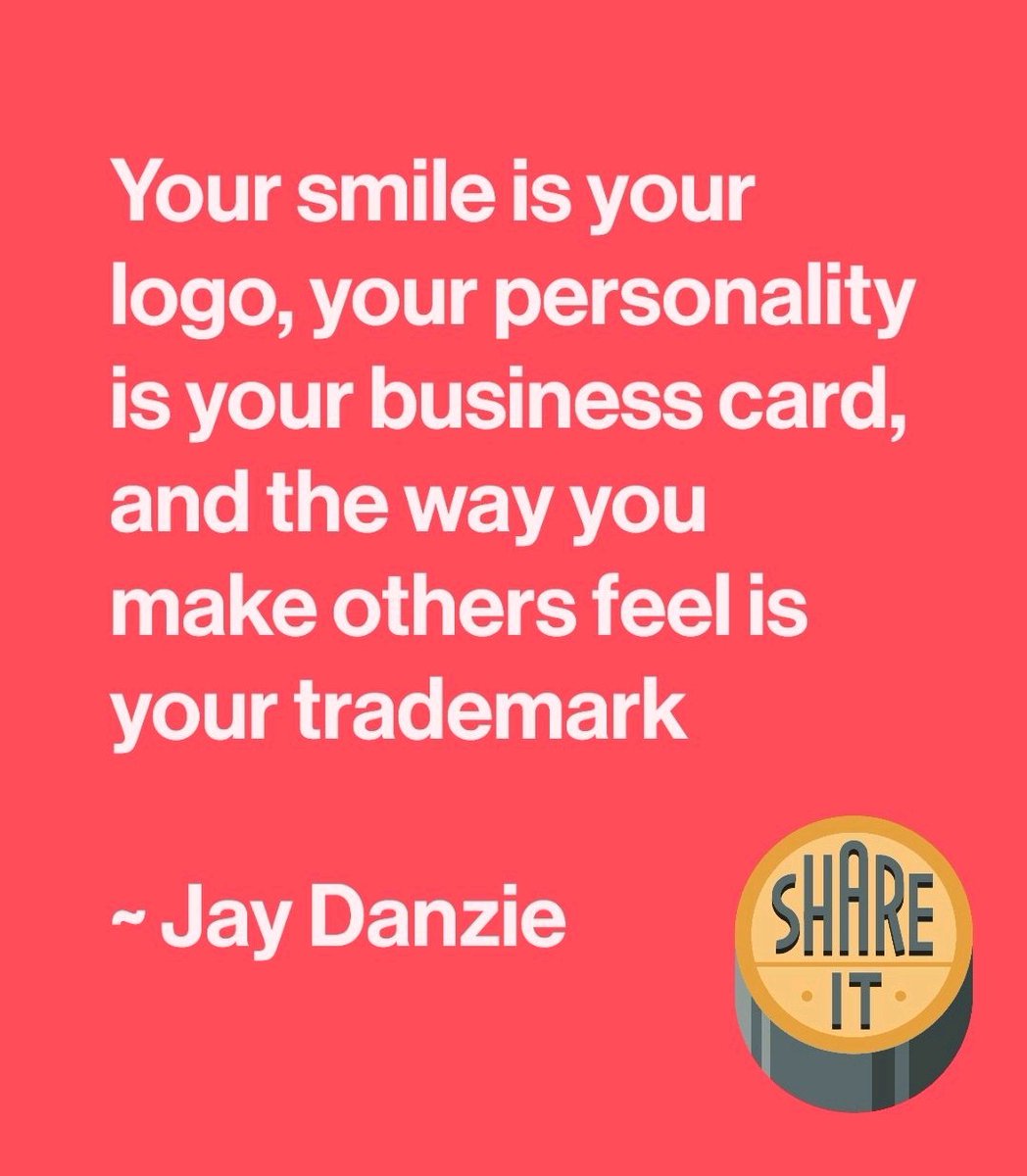 #quoteoftheday #Entrepreneurship

✅️ Consistent in one's thought, word and deed:)

#smile #personality #personalbranding #behaviour #humble #friendly #helpful #kind #peopleskills #hr #entrepreneurship