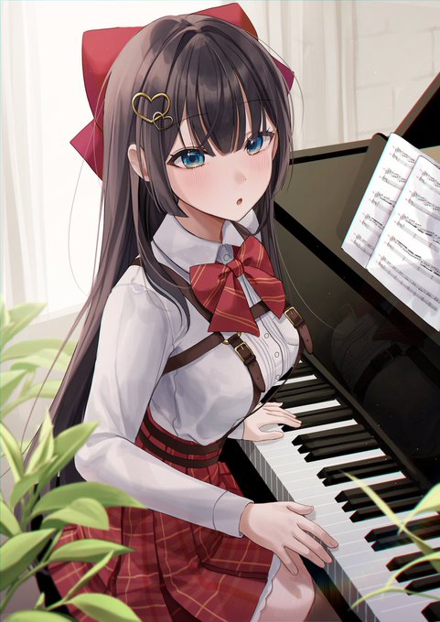 「赤面 ピアノ」のTwitter画像/イラスト(新着)