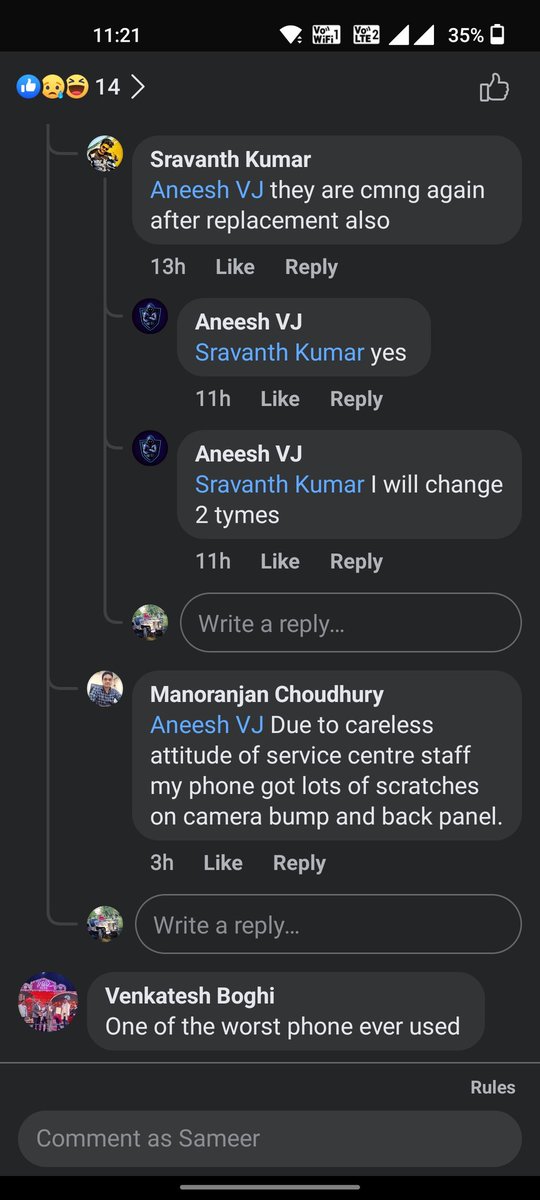 sameerfication's tweet photo. @OnePlus_IN @OnePlus_Support @oneplus @OnePlusSecurity https://t.co/fXD8m7I7rA