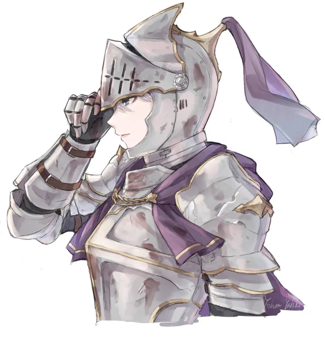 She's a knight