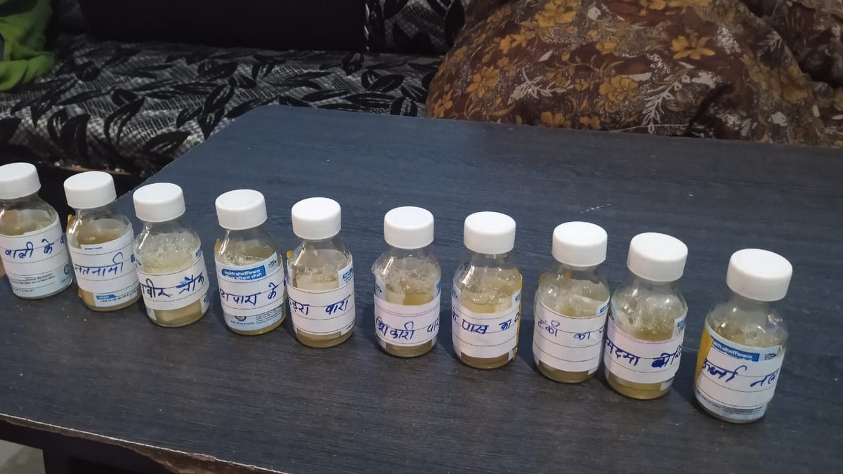 Samarthan_CDS's tweet photo. Jal Bahinis underwent a comprehensive #Training on water quality monitoring in Dharsiwarang and Tilda blocks of Raipur district. In association with these trainers, an action plan was developed for testing the water sources in 60 #panchayats of Raipur district. 

#water #quality https://t.co/BEONfl8wYm