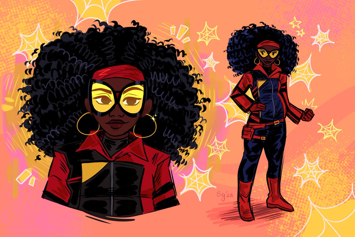 y’all might not be able to handle a morally gray baddie like her but EYE can!! 😘 #AcrossTheSpiderVerse #SpiderWoman #jessicadrew