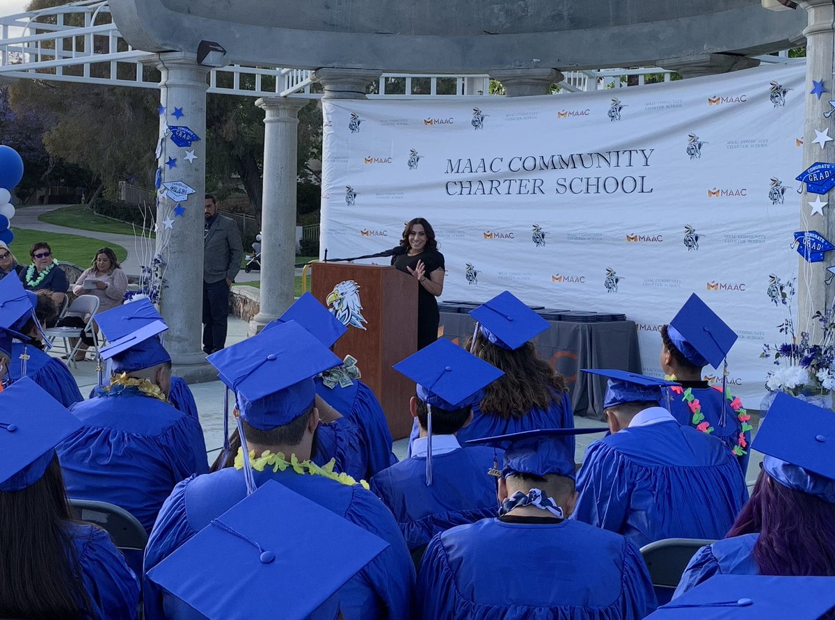 MAAC_1965's tweet photo. Congratulations to the MAAC Community Charter School class of 2023! 🎊 🎓
We're so proud of our Eagle Warriors and we can't wait to see what the future brings. 🙌
#MAACEducation #MCCS #CharterSchool #MAACImpact https://t.co/oJAXSjSoN4