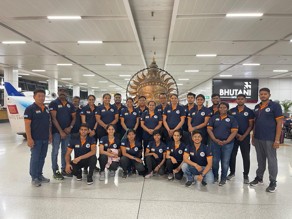 🇮🇳 🛫🇨🇴

🇮🇳's Archery team consists of 23 members going to participate in the 2023 World Cup Stage 3 at Medellin,Colombia

🗓️ 1️⃣1⃣- 1⃣9⃣ June, 2023

#indianArchery #WorldArchery #cheer4india #cheer4archery #worldcup #archeryworldcup #Archery #TeamIndia

 @ntpclimited @Media_SAI
