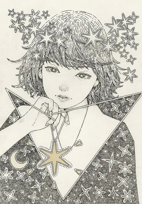 #クリエイターさんの夜っぽい作品が見たい