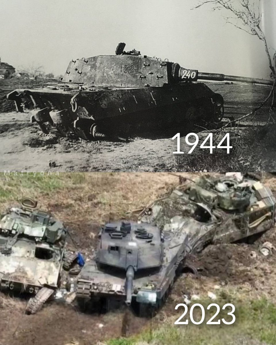 After 79 years... German tanks are crashing again on the Eastern Front
#beforeandafter #Germany1944 #Germany2023 #Leopard2 #WW3 #WW2 #ukrainecounteroffensive #Ukraine #Russia