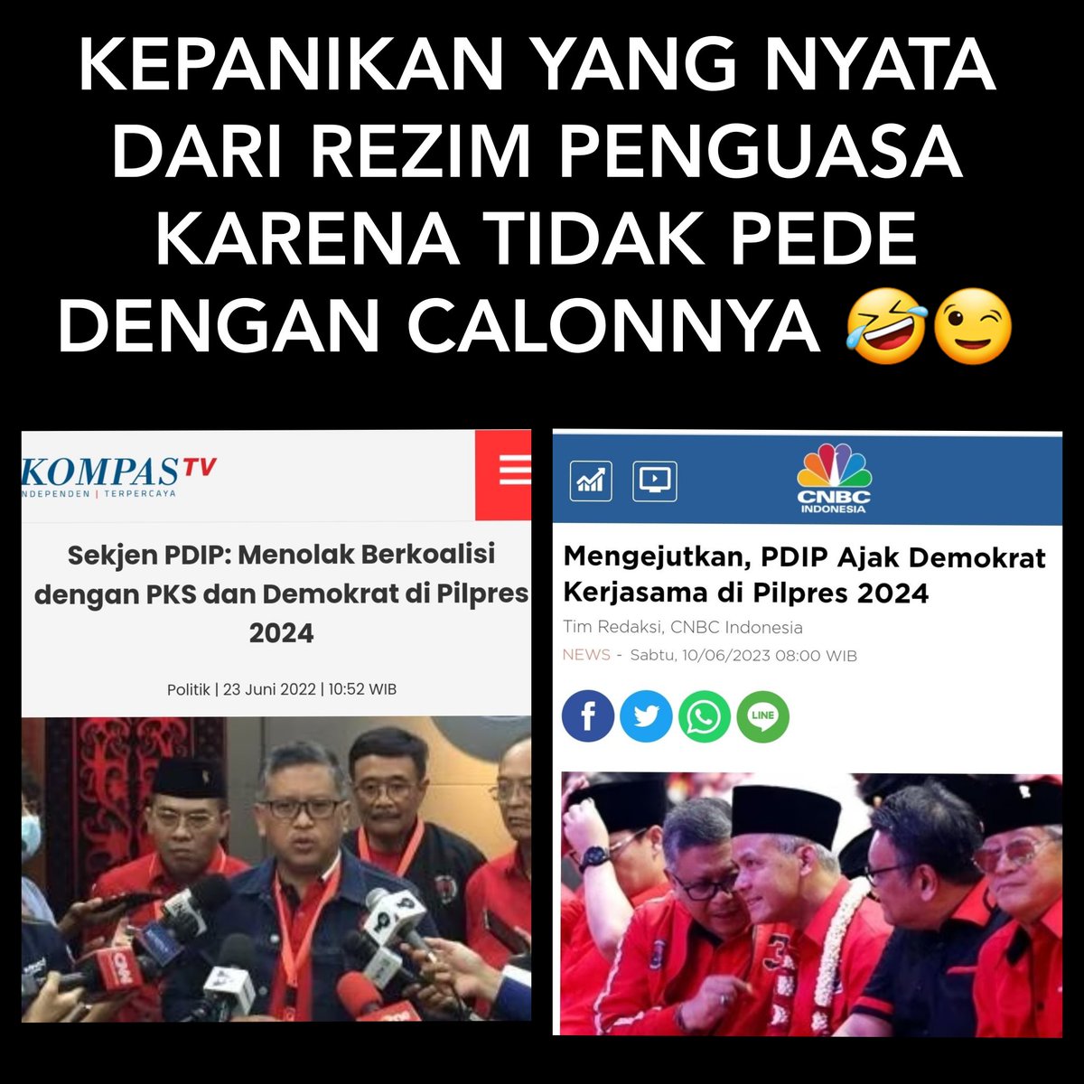 @detikcom Panik..panik...wkwkwk🤣🤣🤣