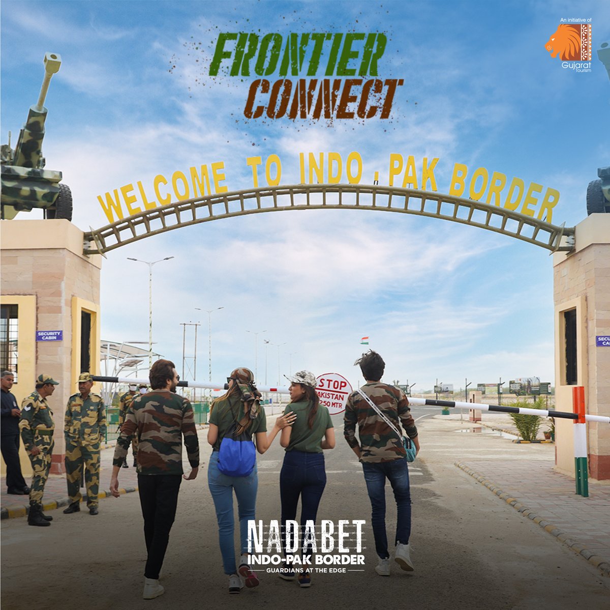 Experience the breathtaking view of the Zero-point at the Nadabet Indo-Pak border, where tranquillity and patriotism coexist. Visit to know more.

#frontierconnect #zeropoint #visitnadabet #IndoPakBorder #NadabetBorder #Gujarat #gujarattourism #exploregujarat #incredibleindia