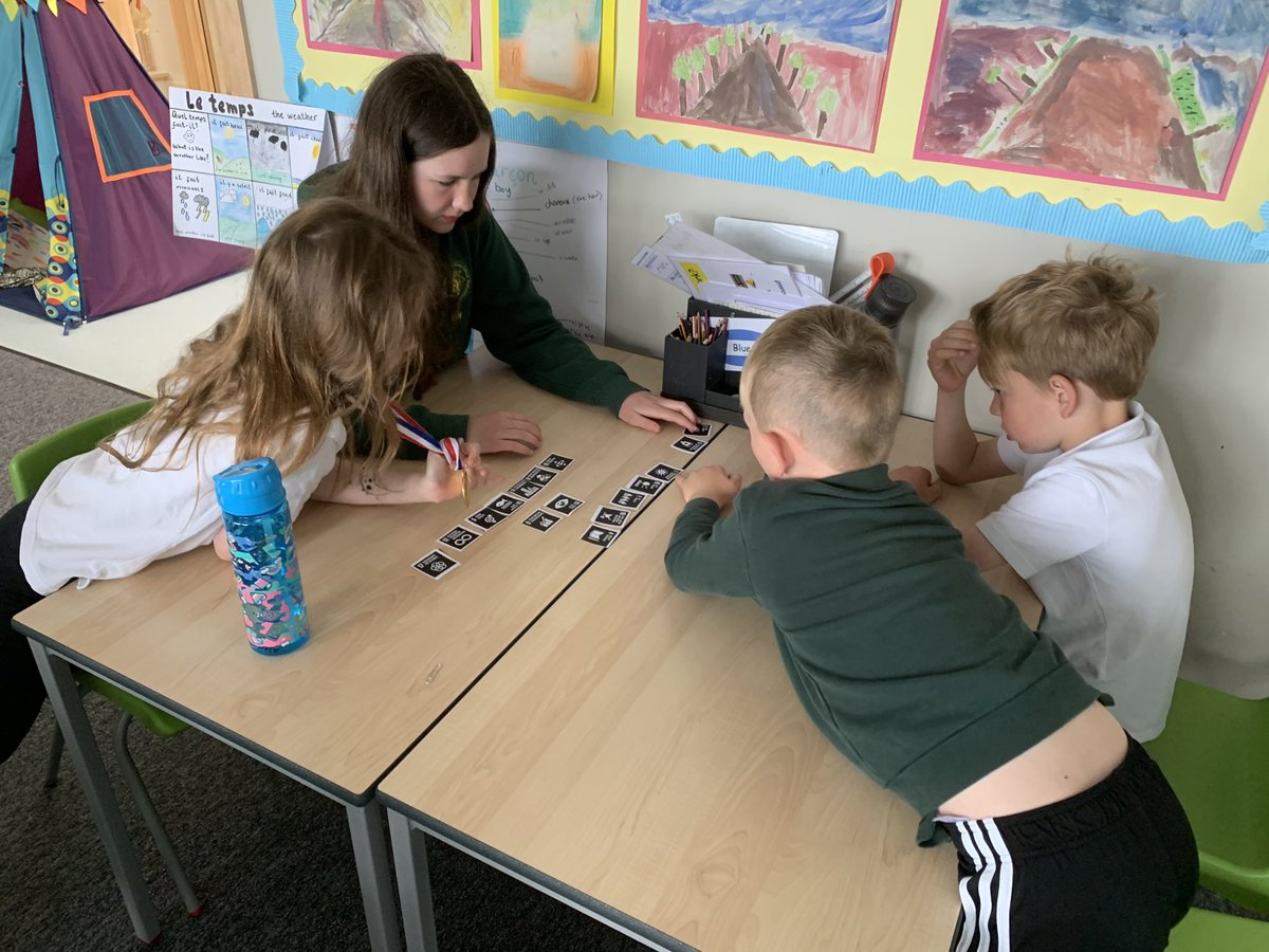 LethamMains's tweet photo. Lots of #HappyHealthyLearning in vertical groups this week with our Sports Day Colour Teams, our Global Goals Home Teams #Article12 and our Reading Cafes with Book Buddies. What a fabulous #LethamFamily we have! #Article15 https://t.co/aA0lLkezgF