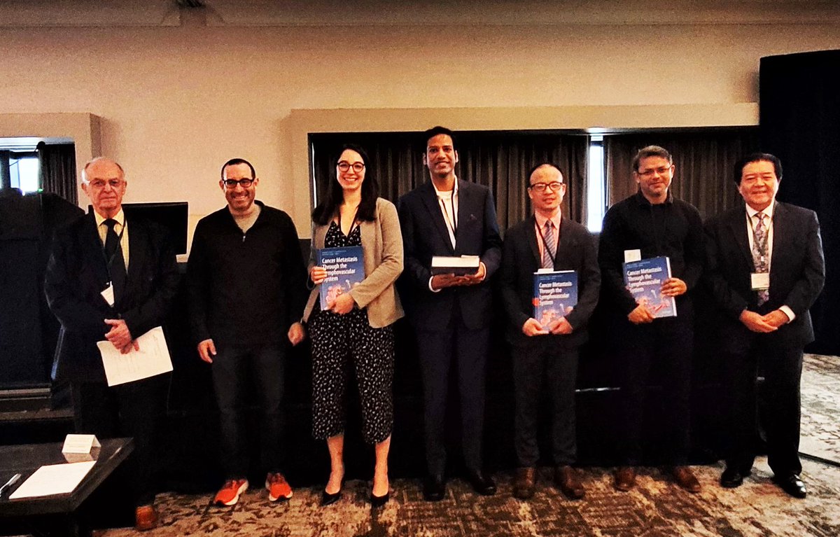 CancerMet's tweet photo. We would like to congratulate the Trainee Awardees: I Khan, PJ Lei, C Sharon and MK Singh for their oral presentations and the Poster Awardee, D DePalo at the 9th Intl Congress on Cancer Metastasis in 5/23 (https://t.co/9Z6qClivtq). Please join us @https://twitter.com/cancermet. https://t.co/vRtmnhyu9U