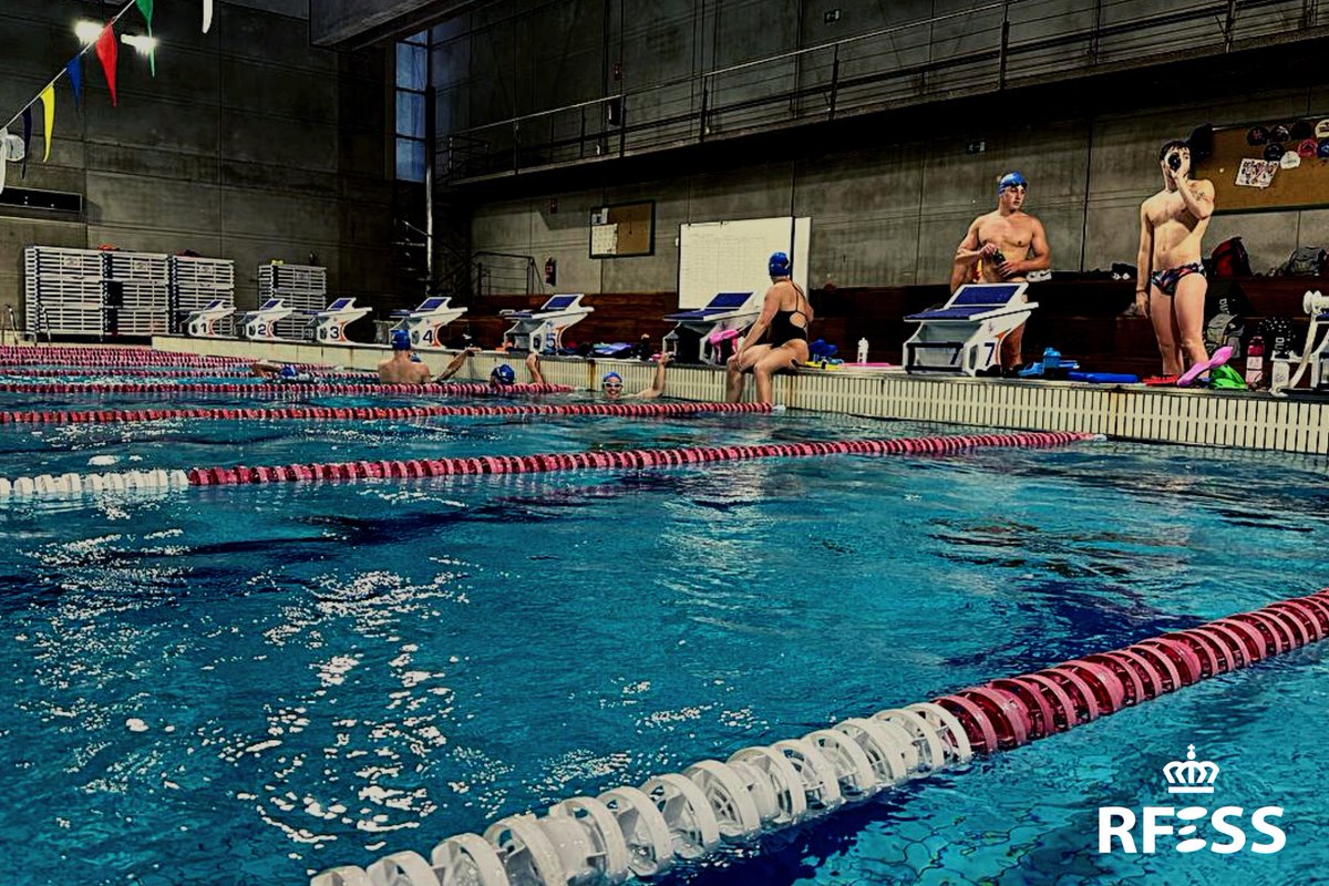 RFESS1's tweet photo. 📸 𝗜𝗠Á𝗚𝗘𝗡𝗘𝗦 📷 1/2
Concentración de seguimiento y control para pruebas de piscina del equipo nacional de #salvamentoysocorrismo 🏊 

📍 Centro de Alto Rendimiento de Madrid

➕ info en 𝗥𝗙𝗘𝗦𝗦.𝗲𝘀 ➡️ https://t.co/NmfVaThx3I https://t.co/VuaBiDgVlS