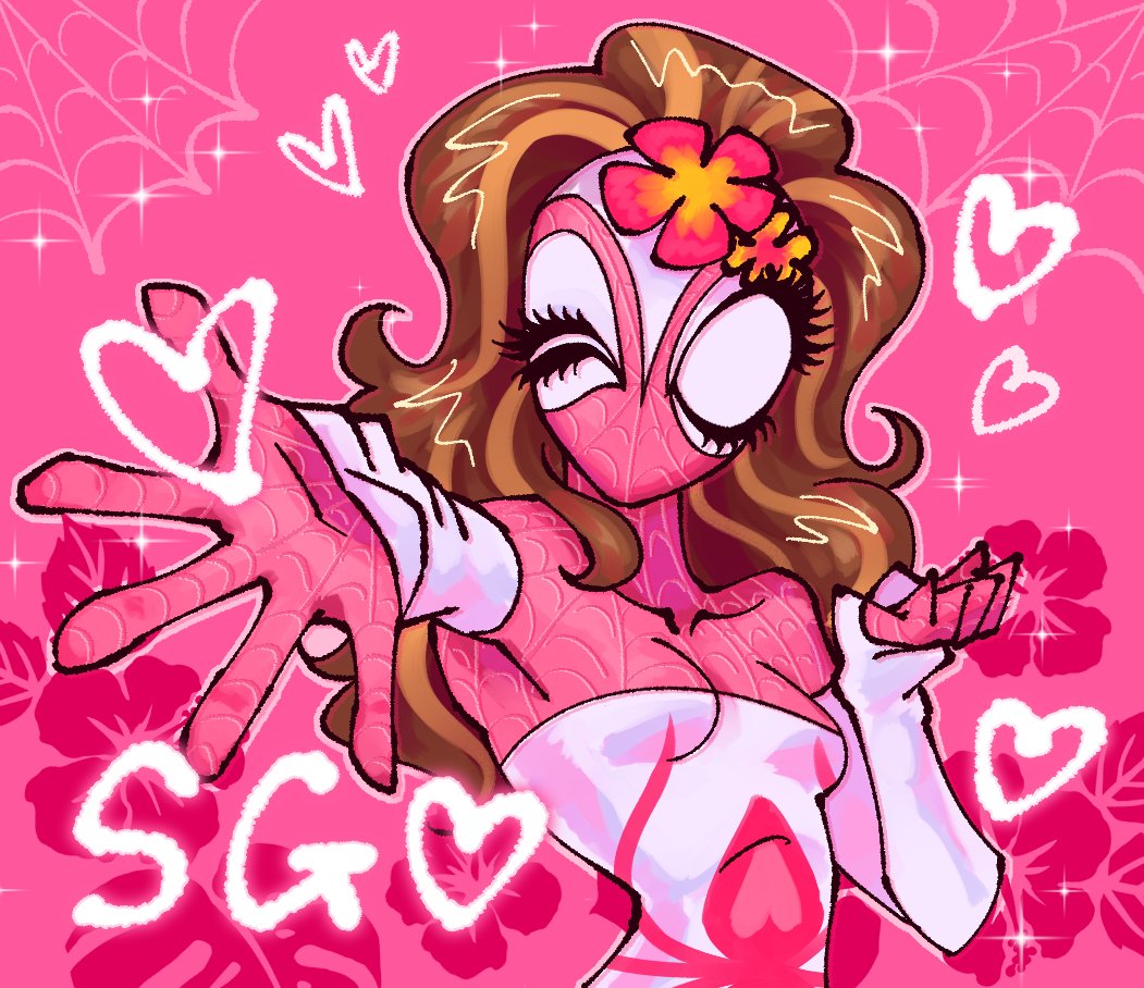 super happy people ike her so much🥺💖🌺 #spidersona