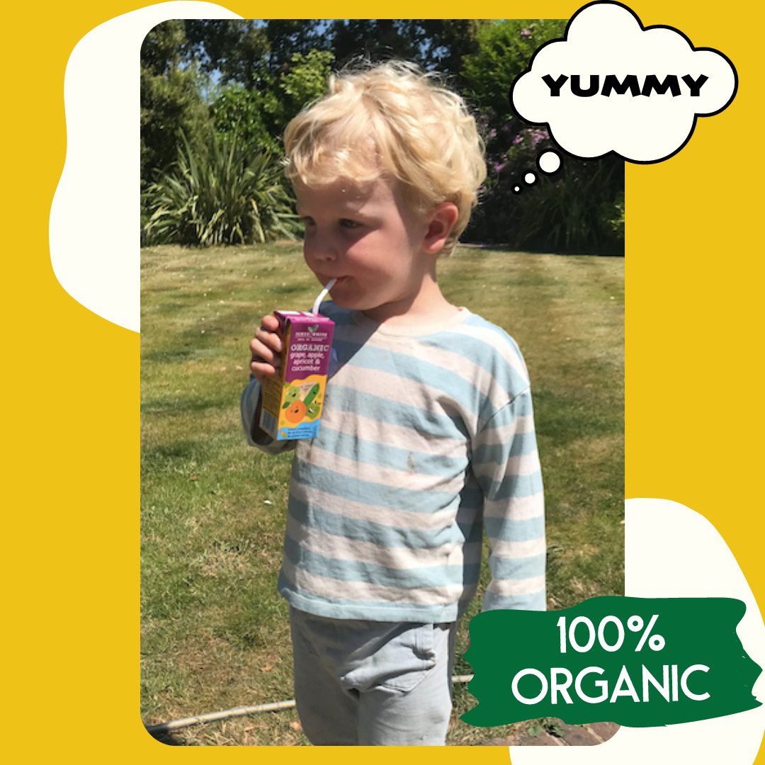 Did you know our organic juice drinks are packed with essential vitamins and nutrients for growing kids? 🌱🍊 Give your little ones the natural goodness they deserve. They're also very yummy #organickids #healthylifestyle #kidsjuice #fruitandvegjuice #organic #yummy #kidsdrinks