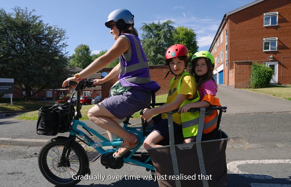 bhamconnected's tweet photo. Today's #BikeWeek100 Cycling Story is Tom and Ruth's journey to getting rid of their car in place of bikes! #BikeWeekBrum https://t.co/YXNbjYgkZ6