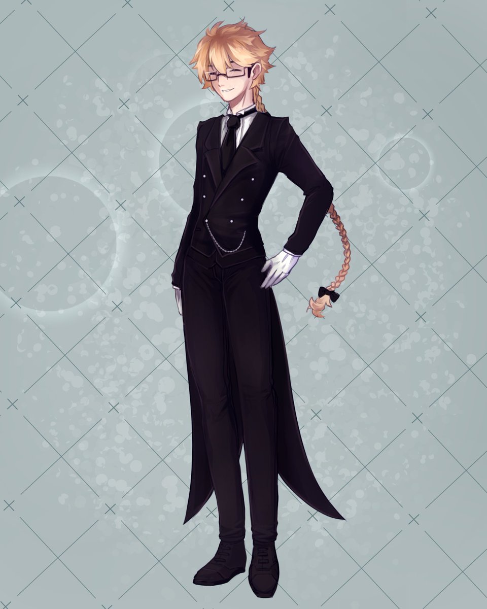 BlaireVT's tweet photo. Since I used to be a @CDawgVA 93%-er I couldn't help myself and did a lil Sebastian Michaelis inspired outfit for the #OSSkinContest ;3c https://t.co/pkUgxrSrk9